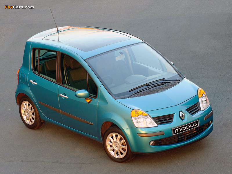 Renault Modus ZA-spec 2005–07 wallpapers (800 x 600)