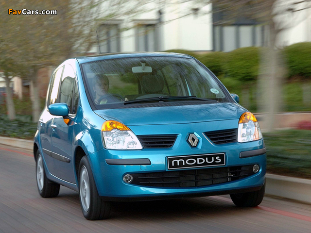 Renault Modus ZA-spec 2005–07 wallpapers (640 x 480)