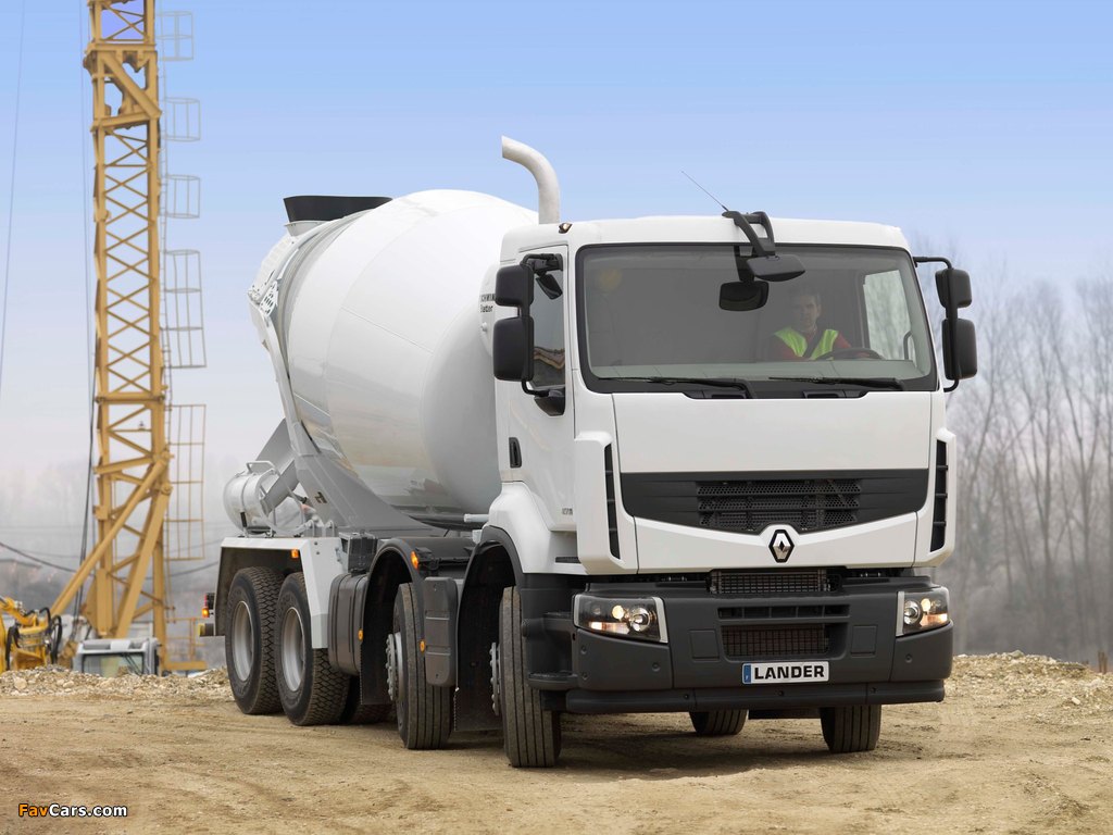 Photos of Renault Premium Lander 8x4 Mixer 2006–13 (1024 x 768)