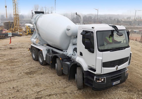 Photos of Renault Premium Lander 8x4 Mixer 2006–13