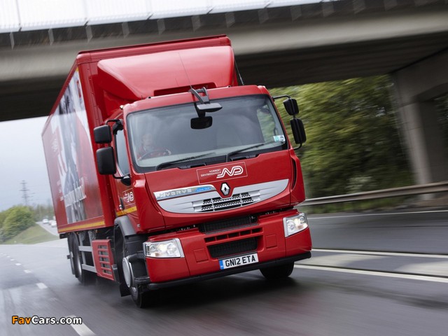 Pictures of Renault Premium Distribution Hybrys Clean Tech 6x2 UK-spec 2011–13 (640 x 480)