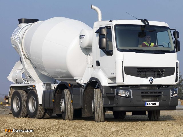 Renault Premium Lander 8x4 Mixer 2006–13 images (640 x 480)