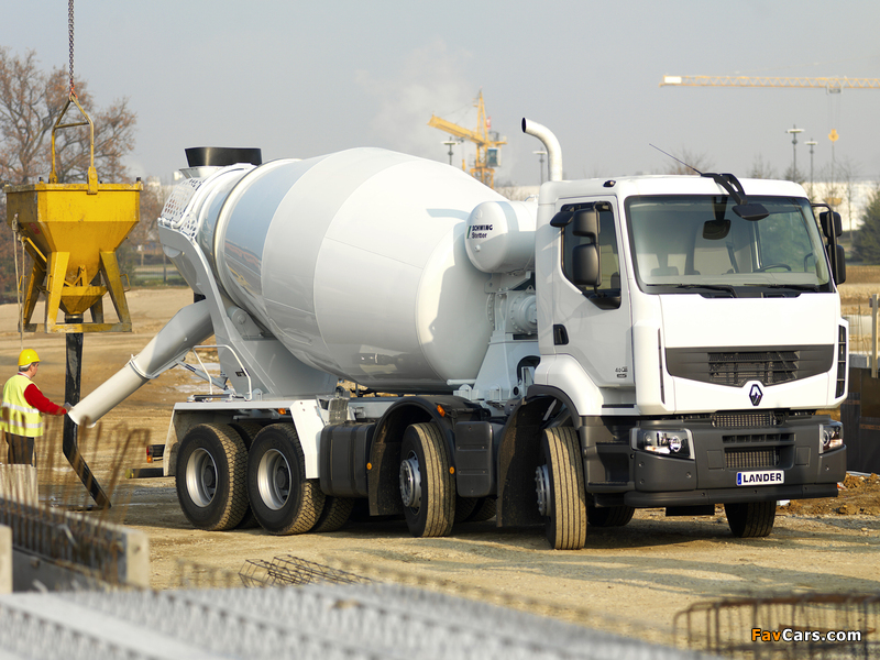 Renault Premium Lander 8x4 Mixer 2006–13 photos (800 x 600)