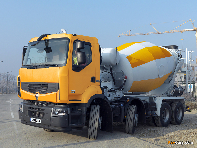 Renault Premium Lander 8x4 Mixer 2006–13 photos (800 x 600)