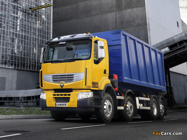 Renault Premium Lander 8x4 2006–13 pictures (640 x 480)