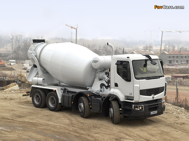 Renault Premium Lander 8x4 Mixer 2006–13 pictures (640 x 480)