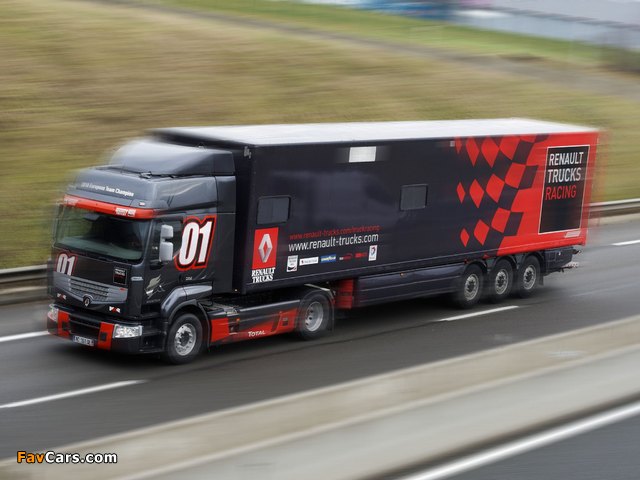 Renault Premium Route Truck Racing Special Edition 2011–13 wallpapers (640 x 480)
