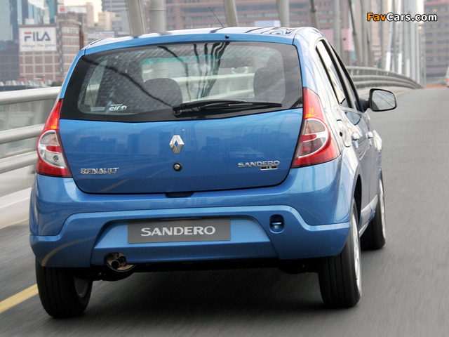 Pictures of Renault Sandero ZA-spec 2009 (640 x 480)