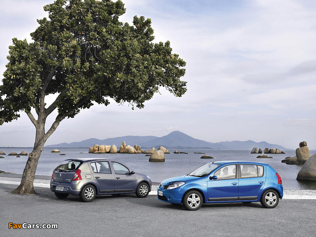 Renault Sandero BR-spec 2007–11 images (640 x 480)