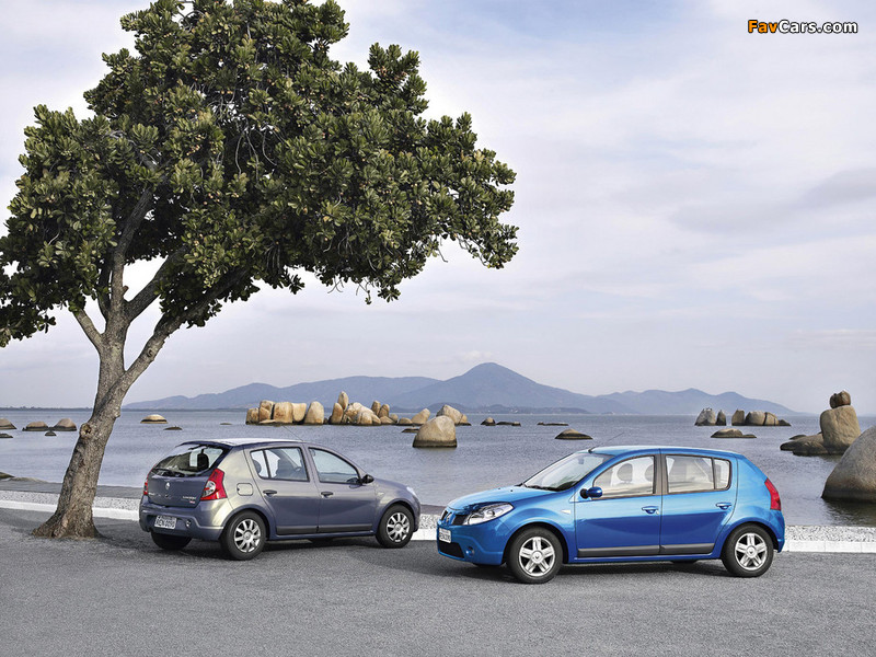 Renault Sandero BR-spec 2007–11 images (800 x 600)