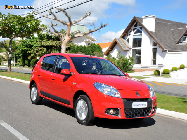 Renault Sandero BR-spec 2011 pictures (640 x 480)