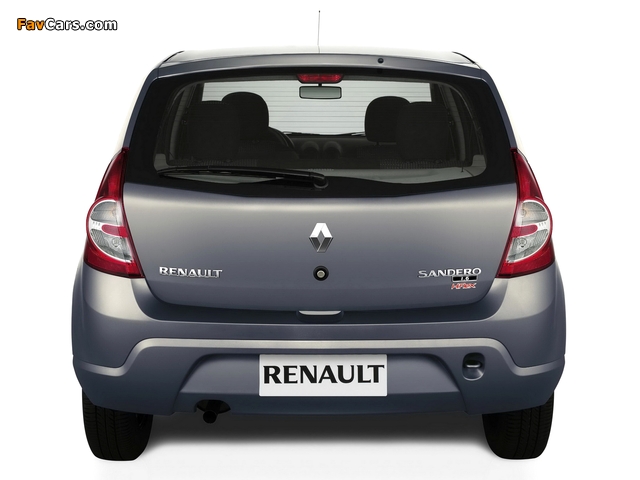 Renault Sandero BR-spec 2007–11 wallpapers (640 x 480)