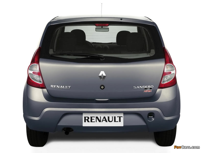 Renault Sandero BR-spec 2007–11 wallpapers (800 x 600)