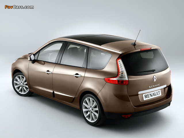 Images of Renault Grand Scenic 2009–12 (640 x 480)