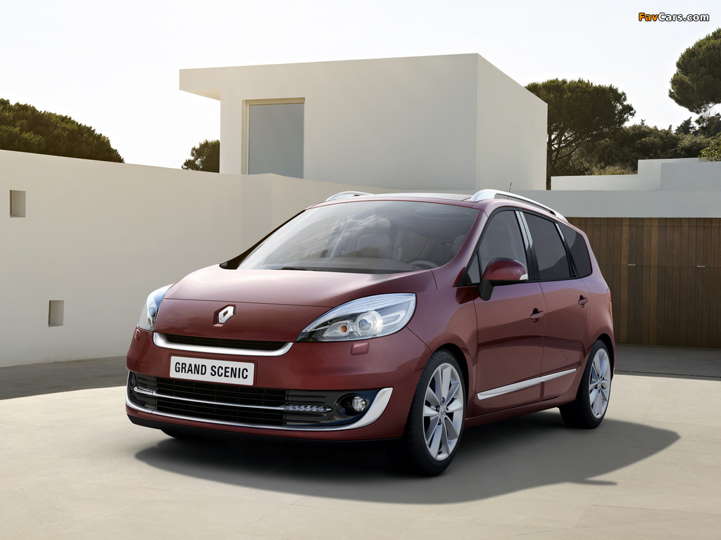 Images of Renault Grand Scenic 2012–13 (1024 x 768)