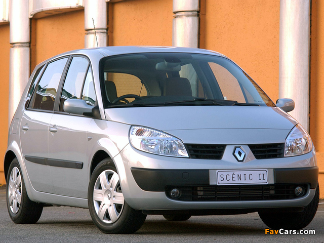 Photos of Renault Scenic ZA-spec 2004–07 (640 x 480)