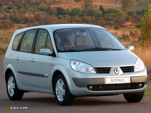 Photos of Renault Grand Scenic ZA-spec 2004–07 (640 x 480)