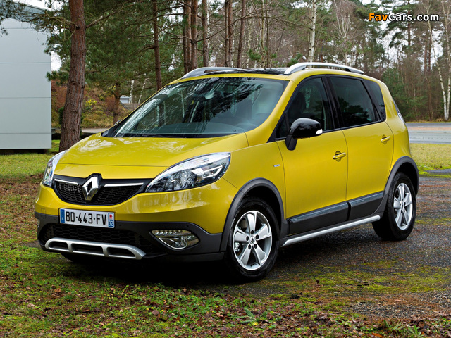 Photos of Renault Scenic XMOD 2013 (640 x 480)