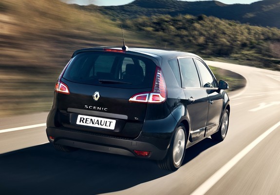 Pictures of Renault Scenic UK-spec 2009–12