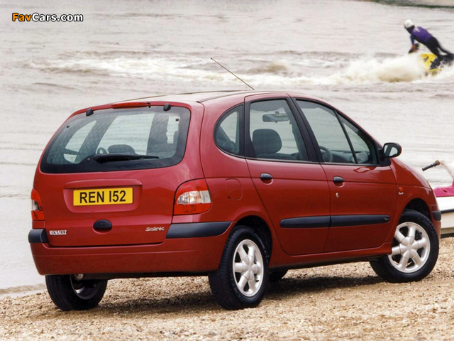 Renault Scenic UK-spec 1999–2002 photos (640 x 480)