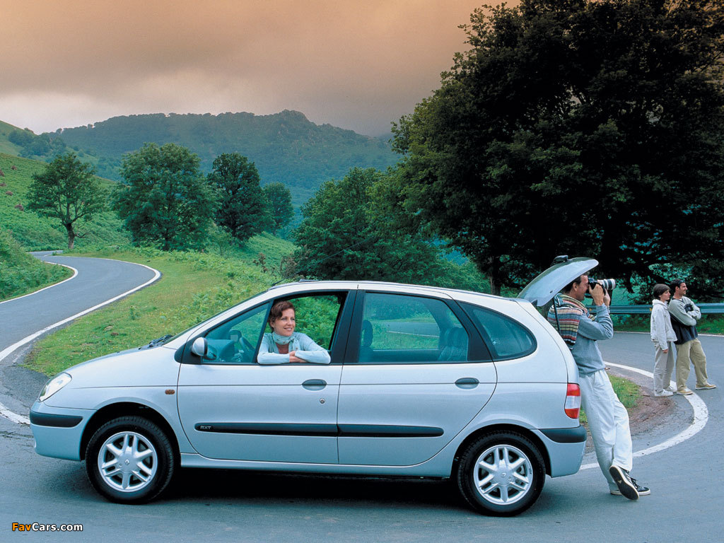 Renault Scenic 1999–2002 wallpapers (1024 x 768)