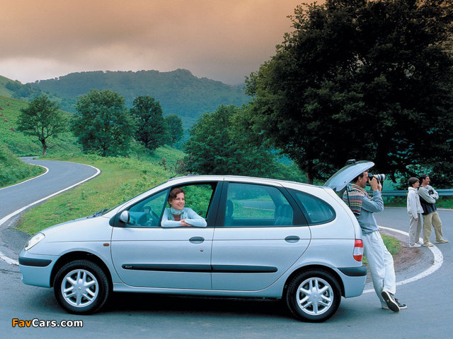 Renault Scenic 1999–2002 wallpapers (640 x 480)