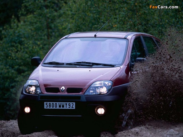 Renault Scenic RX4 2000–02 images (640 x 480)