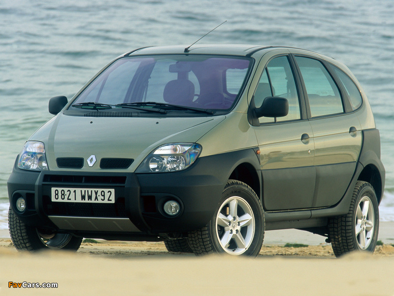Renault Scenic RX4 2000–02 wallpapers (800 x 600)