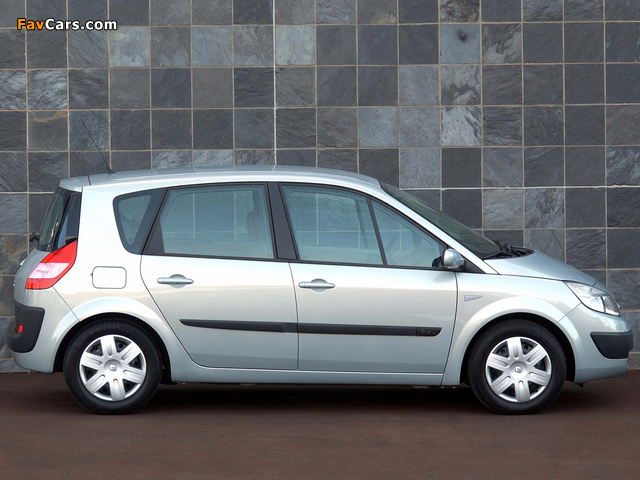 Renault Scenic ZA-spec 2004–07 pictures (640 x 480)