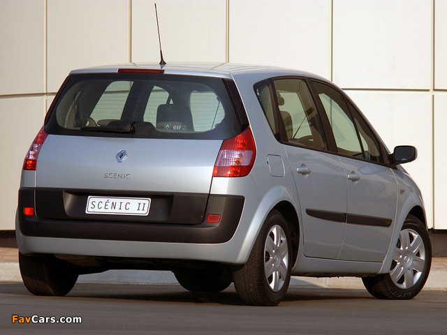 Renault Scenic ZA-spec 2004–07 pictures (640 x 480)