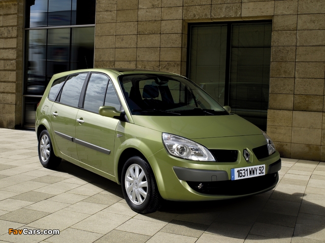 Renault Grand Scenic 2006–09 pictures (640 x 480)