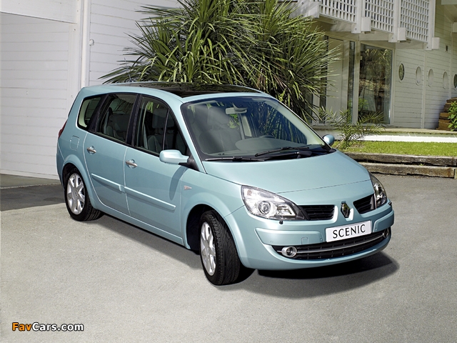 Renault Grand Scenic 2006–09 wallpapers (640 x 480)