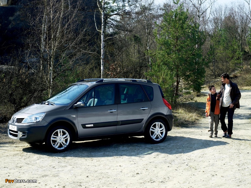 Renault Scenic Conquest 2007–09 photos (800 x 600)