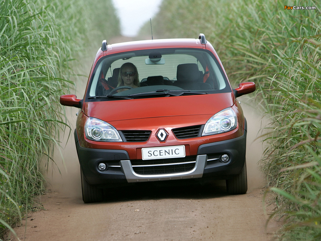 Renault Scenic Navigator 2008–09 wallpapers (1024 x 768)