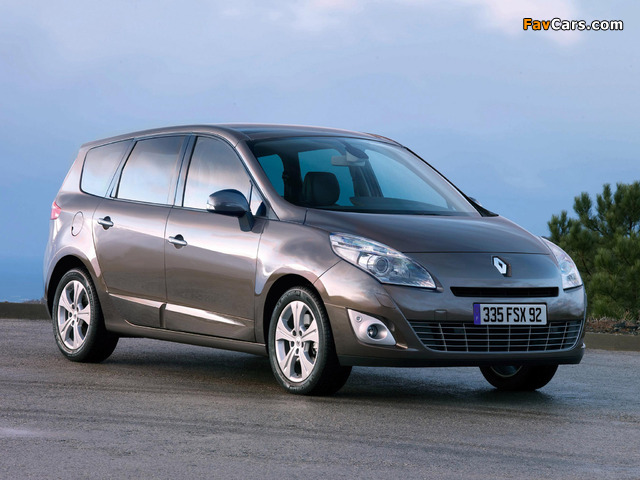 Renault Grand Scenic 2009–12 images (640 x 480)