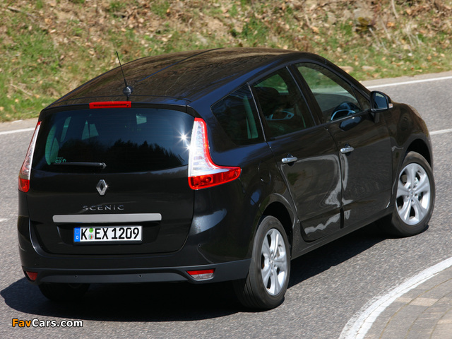 Renault Grand Scenic 2009–12 pictures (640 x 480)