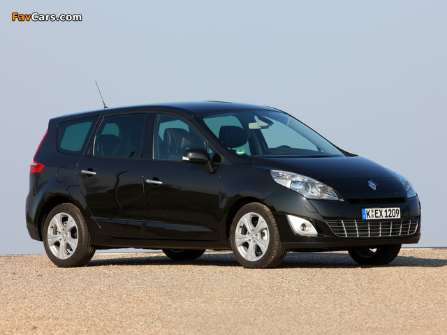 Renault Grand Scenic 2009–12 pictures (640 x 480)