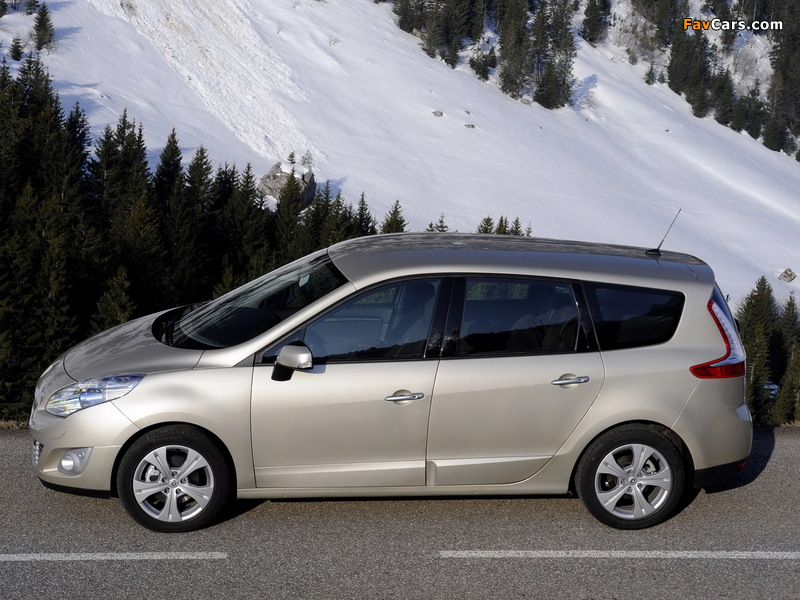 Renault Grand Scenic 2009–12 wallpapers (800 x 600)