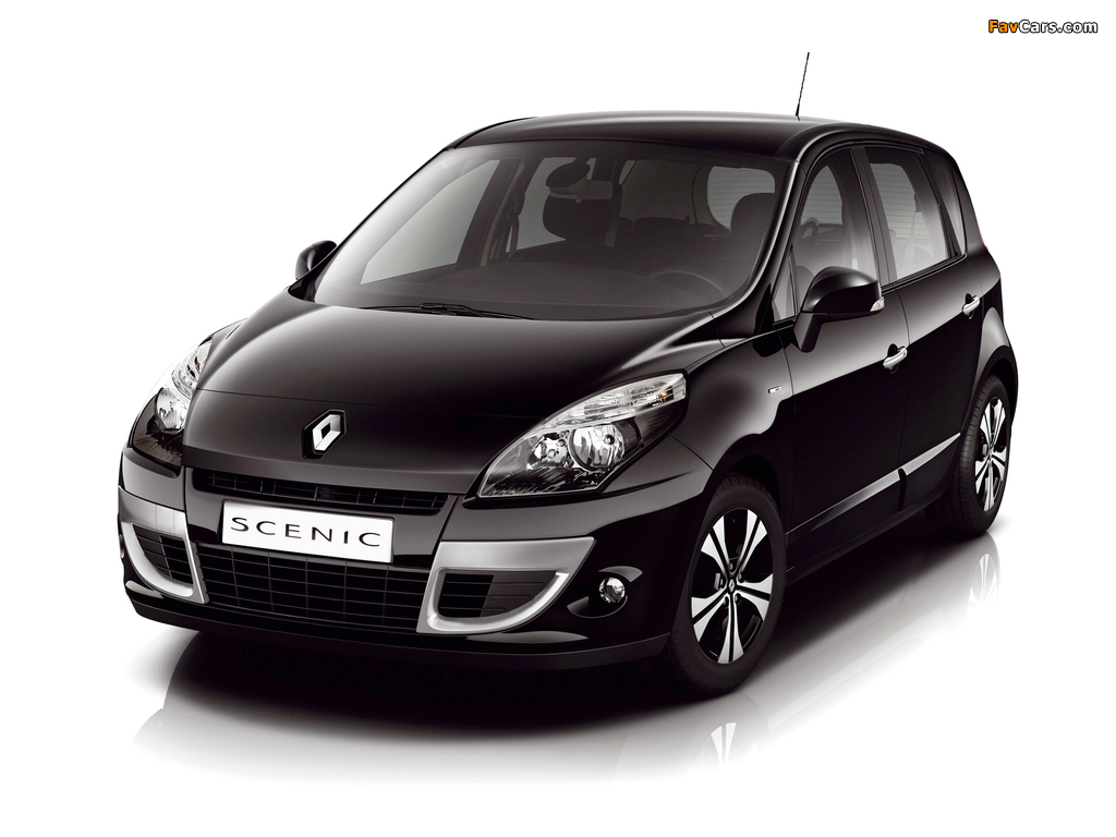 Renault Scenic Bose 2010–12 photos (1024 x 768)