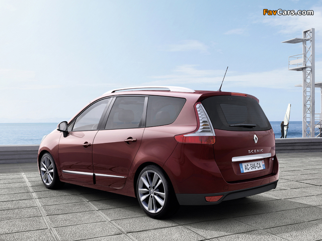Renault Grand Scenic 2012–13 images (640 x 480)