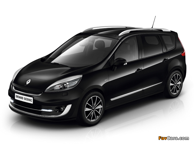 Renault Grand Scenic Bose 2012 pictures (640 x 480)