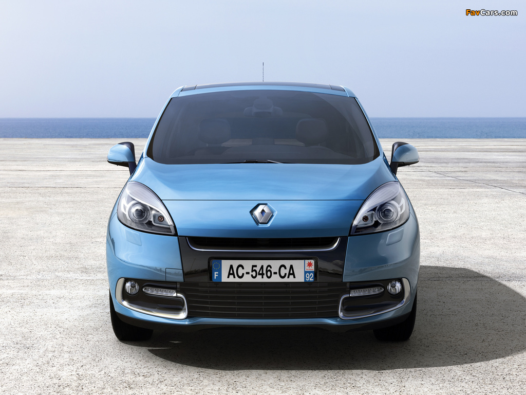 Renault Scenic 2012 wallpapers (1024 x 768)