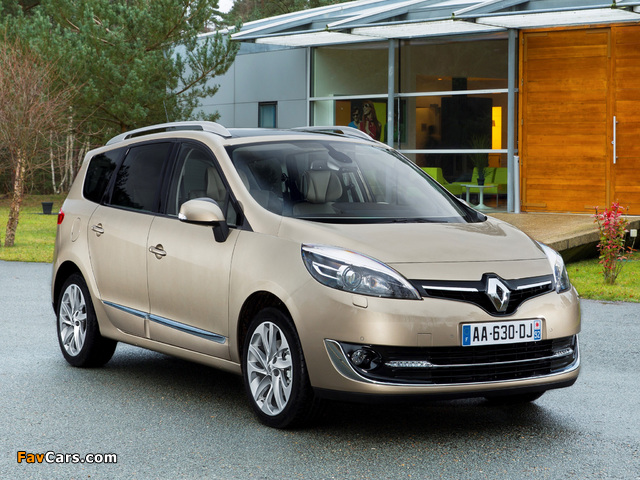 Renault Grand Scenic 2013 images (640 x 480)