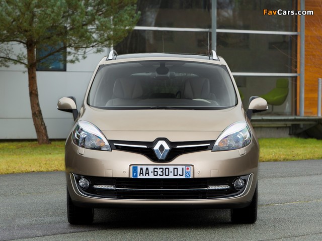 Renault Grand Scenic 2013 pictures (640 x 480)