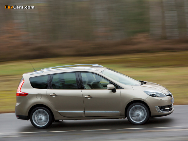 Renault Grand Scenic 2013 wallpapers (640 x 480)