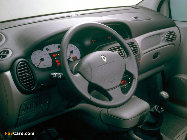 Renault Scenic 1999–2002 wallpapers (640 x 480)