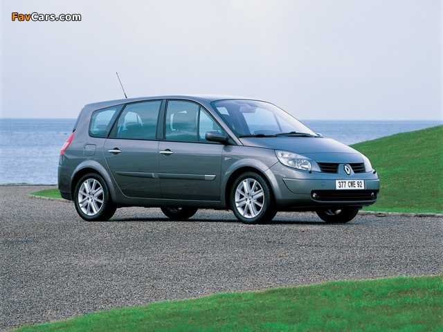 Renault Grand Scenic 2003–06 wallpapers (640 x 480)