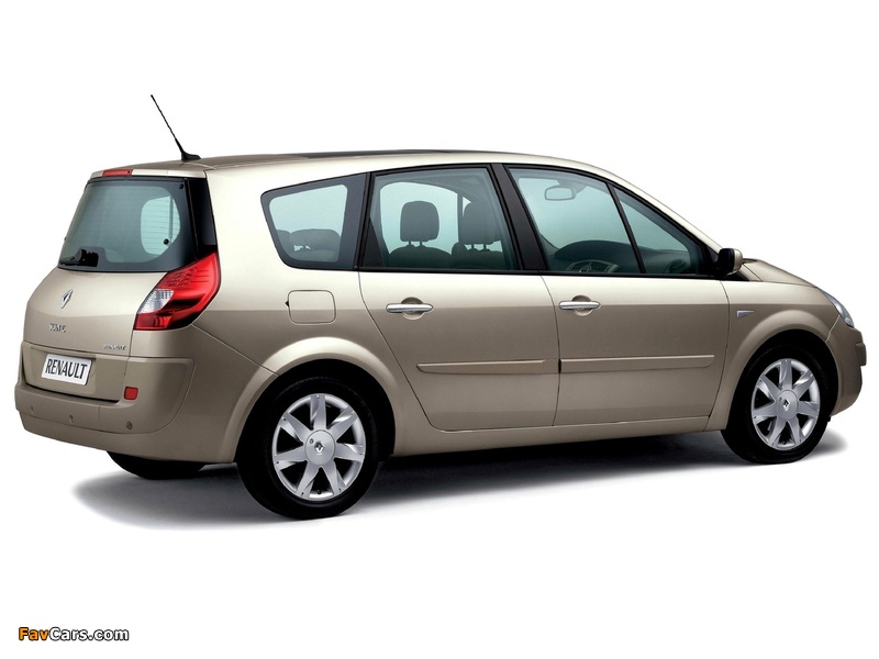 Renault Grand Scenic 2006–09 wallpapers (800 x 600)