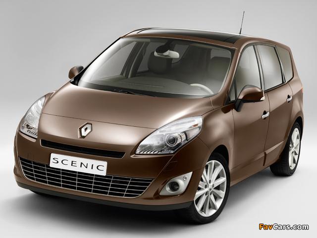 Renault Grand Scenic 2009–12 wallpapers (640 x 480)