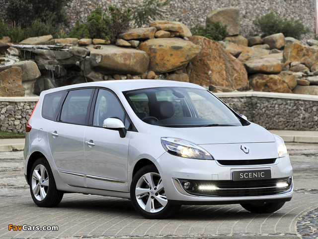 Renault Grand Scenic ZA-spec 2012 wallpapers (640 x 480)